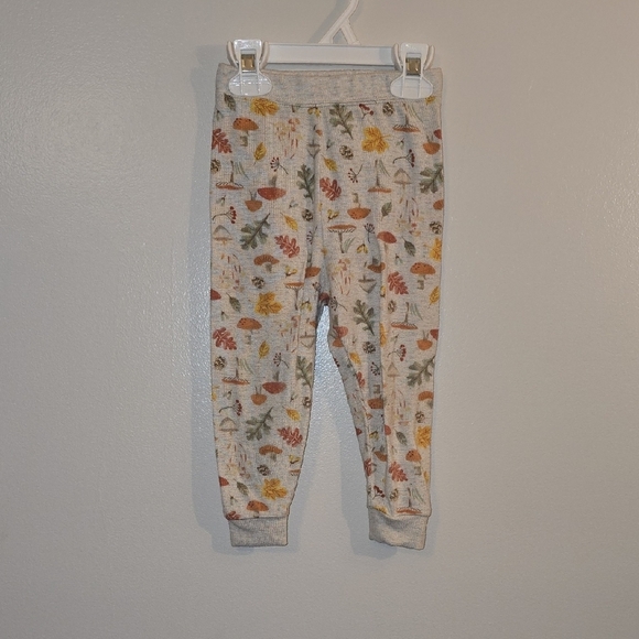 Cozy Autumn Print Kids Pajama Set LOT O - Picture 3 of 6
